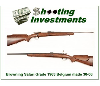Browning Safari Grade 63 Belgium 30-06